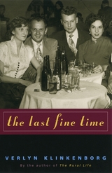 front cover of The Last Fine Time