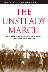 front cover of The Unsteady March