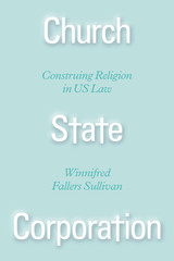 front cover of Church State Corporation