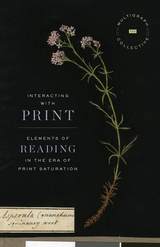 front cover of Interacting with Print