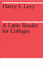 front cover of A Latin Reader for Colleges