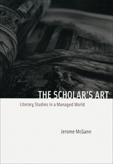 front cover of The Scholar's Art