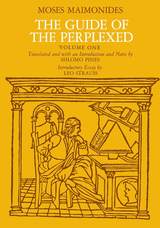 front cover of The Guide of the Perplexed, Volume 1