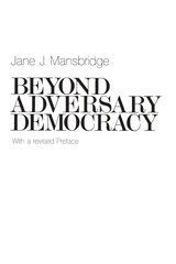 front cover of Beyond Adversary Democracy