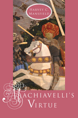 front cover of Machiavelli's Virtue