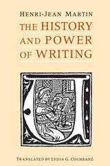 front cover of The History and Power of Writing