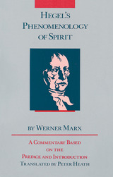front cover of Hegel's Phenomenology of Spirit