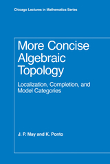 front cover of More Concise Algebraic Topology
