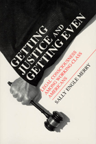 front cover of Getting Justice and Getting Even