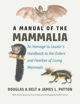 front cover of A Manual of the Mammalia
