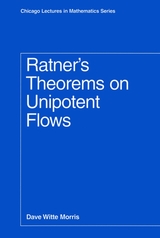 front cover of Ratner's Theorems on Unipotent Flows