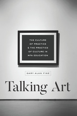 front cover of Talking Art