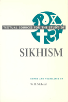 front cover of Textual Sources for the Study of Sikhism