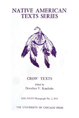front cover of Crow Texts