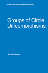 front cover of Groups of Circle Diffeomorphisms
