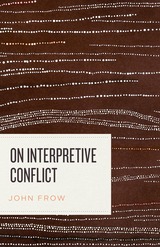 front cover of On Interpretive Conflict