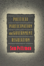 front cover of Political Participation and Government Regulation