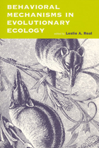 front cover of Behavioral Mechanisms in Evolutionary Ecology