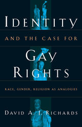 front cover of Identity and the Case for Gay Rights