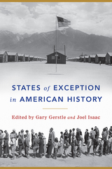 front cover of States of Exception in American History