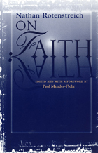 front cover of On Faith