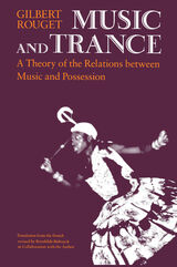 front cover of Music and Trance