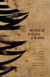 front cover of Mystical Poems of Rumi