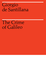 front cover of The Crime of Galileo