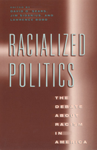 front cover of Racialized Politics