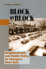 front cover of Block by Block