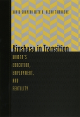 front cover of Kinshasa in Transition