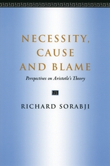 front cover of Necessity, Cause and Blame