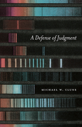front cover of A Defense of Judgment
