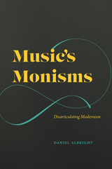 front cover of Music's Monisms