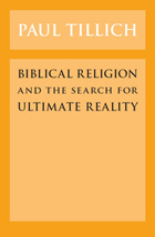 front cover of Biblical Religion and the Search for Ultimate Reality