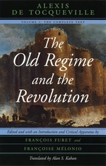 front cover of The Old Regime and the Revolution, Volume I