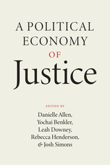 front cover of A Political Economy of Justice