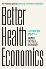 front cover of Better Health Economics