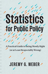 front cover of Statistics for Public Policy