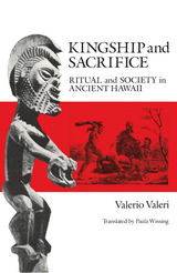 front cover of Kingship and Sacrifice