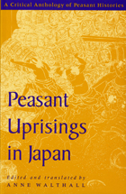 front cover of Peasant Uprisings in Japan