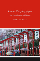 front cover of Law in Everyday Japan