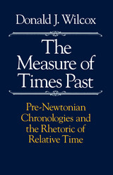 front cover of The Measure of Times Past