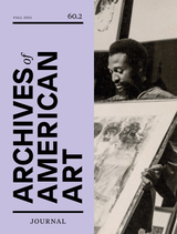 front cover of Archives of American Art Journal, volume 60 number 2 (Fall 2021)