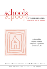 front cover of Schools