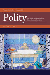 front cover of Polity, volume 55 number 1 (January 2023)