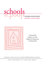front cover of Schools, volume 20 number 1 (Spring 2023)