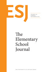 front cover of The Elementary School Journal, volume 124 number 1 (September 2023)