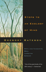 front cover of Steps to an Ecology of Mind
