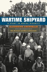 front cover of Wartime Shipyard